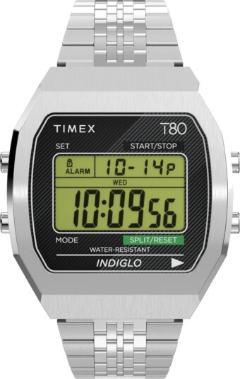 Timex T80 Stainless Steel 36mm  Silver