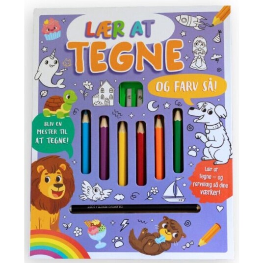Bolden Lær At Tegne Og Farv Så!