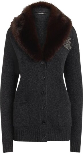 Ralph Lauren Dame Strikkevarer Grå XS,