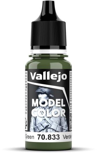 Vallejo 70.833 Model Color Matte Grønn 17ml for Modellbygging