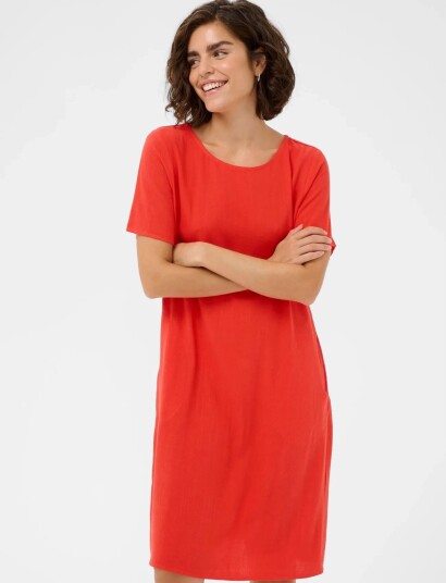 Kaffe Kaliny Dress Red 44 Kaffe Kaliny Dress Red 44