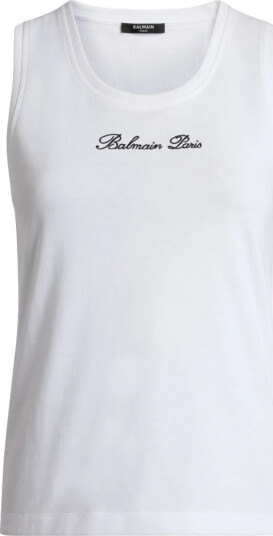 Balmain Dame Topper Hvit XS, Balmain Dame Topper Hvit XS,