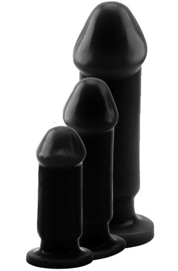 Chisa Novelties Evil Dark Anal Plug Set