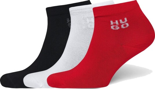 HUGO 3P Sh Lurexlogo Cc W White 35 38