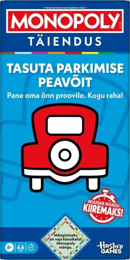 Monopol Brettspill Gratis parkering Jackpot Utvidelsessett