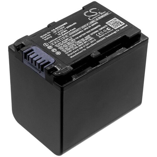 Sony HDR-PJ675 batteri (2050 mAh 7.3 V, Sort) Sony HDR-PJ675 batteri (2050 mAh 7.3 V, Sort)