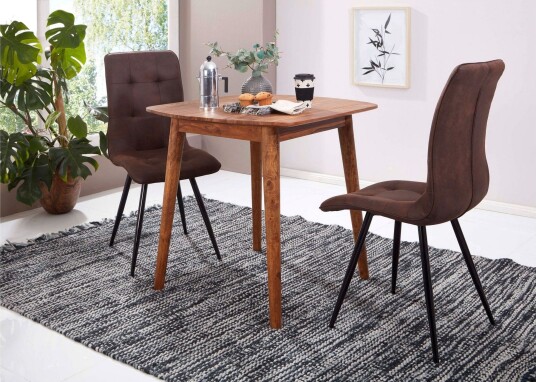 Raengel Spisebord 80 cm - Brun