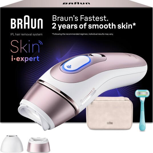 Braun IPL hårfjerning Skin i·expertPL7211 Rosa Braun IPL hårfjerning Skin i·expertPL7211 Rosa