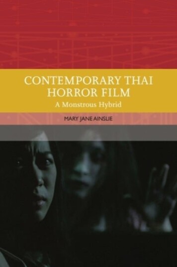 Contemporary Thai Horror Film Contemporary Thai Horror Film