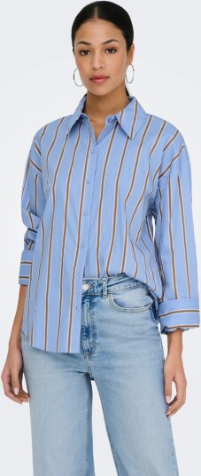 JDY Jdyserena L/S Shirt Wvn Noos Blue M