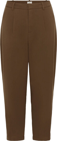 Kaffe Kamerle Pants Cropped Brown 42 Kaffe Kamerle Pants Cropped Brown 42