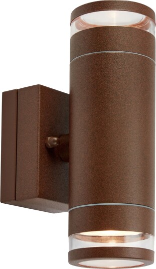Utelampe Markslöjd Luno dimmbar Brun / Rust Aluminium Skandinavisk 6 19 Brun / Rust