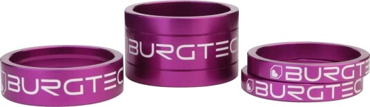 Burgtec Stem Spacer Kitpurple rain Burgtec Stem Spacer Kitpurple rain