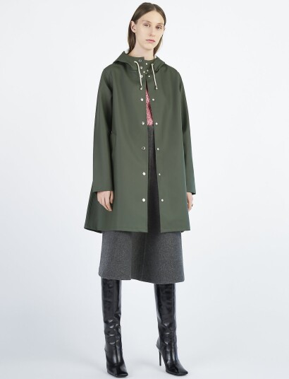 Stutterheim Mosebacke Green Black XS