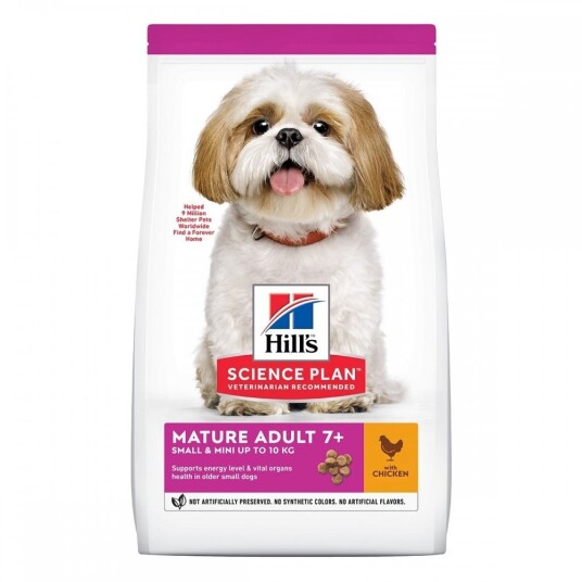 Hill's Science Plan 7+ Small & Mini Hundefôr med Kylling - 6 kg