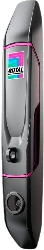 Rittal 8618.231 Dørhåndtak Zink Svart Rosa 1 Stykker 670 G 8618231