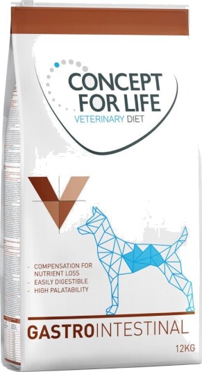 Concept For Life Vet Tørrfôr Veterinary Diet Gastro Intestinal 2 X 12 kg