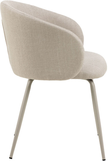 Eleanor spisestuestoler med armlene stoff beige. Eleanor spisestuestoler med armlene stoff beige.