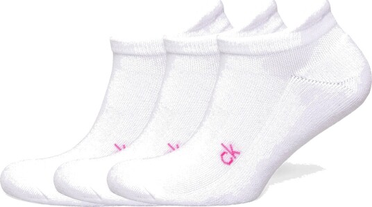 Calvin Klein Golf Ladies Golf Trainer Sock With Tab White OS37/42