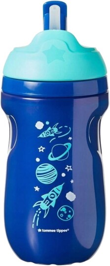 Tommee Tippee Tåtekopp Med Sugerør 260 ml Fra 12 Mnd Blå