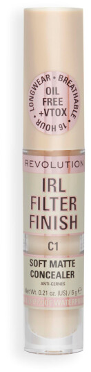 Makeup Revolution IRL Filter Finish Concealer C1 6g Makeup Revolution IRL Filter Finish Concealer C1 6g