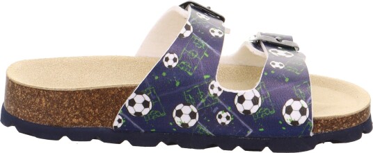 Superfit Fussbett Slippers Blå/Multi 26 Superfit Fussbett Slippers Blå/Multi 26
