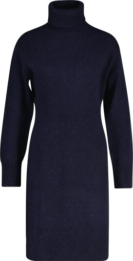 Gant Wool Cashmere Rollneck Dress   Navy   XL