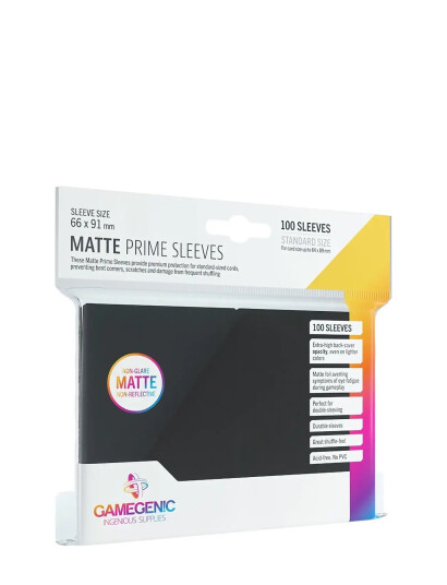 Gamegenic Matte Prime Sleeves Blå ONE SIZE for Barnespill