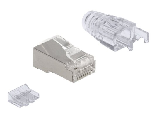 Delock Nettverkkontakt Rj-45 Hann Ftp Cat 6 En Pakke 50 Delock Nettverkkontakt Rj-45 Hann Ftp Cat 6 En Pakke 50