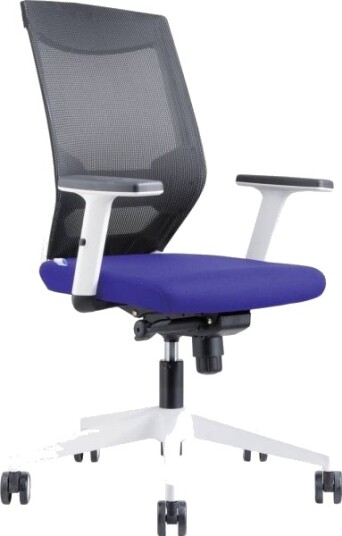 Rocada Kontorstol 908W 3 Blå/Sort R908135 1 Stk Rocada Kontorstol 908W 3 Blå/Sort R908135 1 Stk