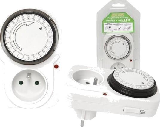 Analogt tidsur 24 timer 16A