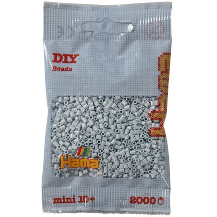 Hama Mini Perler 501 120 Støvete Blå 2000stk Hama Mini Perler 501 120 Støvete Blå 2000stk