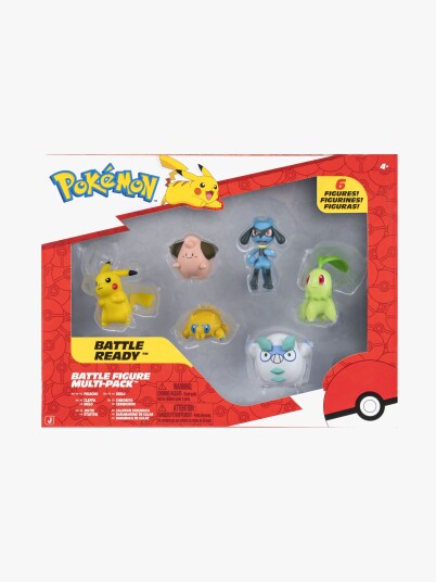 Pokémon Battle Figursett 6-Pakk - Flerfarget Figurer Pokémon Battle Figursett 6-Pakk - Flerfarget Figurer