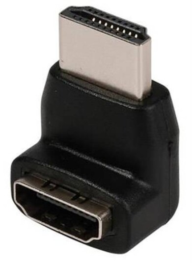HDMI-adapter HDMI-kontakt 270° vinkel
