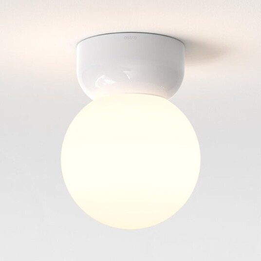 Other Brand Lyra 180 taklampe for baderom IP44 E27 - Hvit