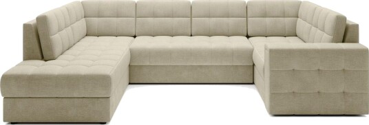 Seksjon Eltap Blewett 299x198x82 cm Monolith 04 Beige Venstre