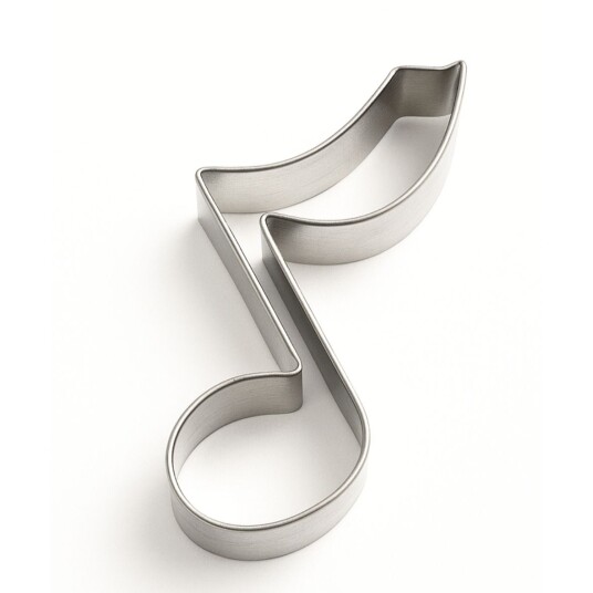 Pepperkakeform Musikknote B 5 Cm Pepperkakeform Musikknote B 5 Cm