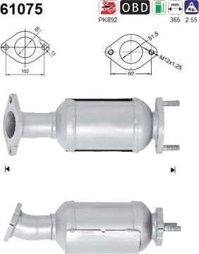 Katalysator AS 61075