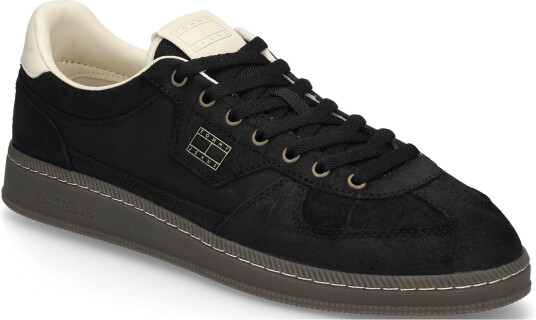 Tommy Hilfiger Tommy Jeans Suede Court Black 42 Tommy Hilfiger Tommy Jeans Suede Court Black 42