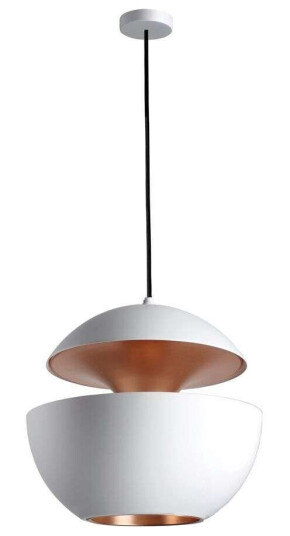 DCW - Here Comes The Sun Pendel Ø450 Hvit/Kobber DCW - Here Comes The Sun Pendel Ø450 Hvit/Kobber