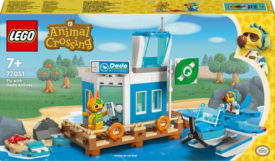 LEGO ® Animal Crossing™ 77051 Dodo Airlines kaller på deg for en flytur
