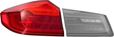 VAN WEZEL 0550921 Baklykt