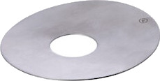 Ernst Lysmansjett 2-pakning i Børstet Metall Ø 8,3 cm Ernst Lysmansjett 2-pakning i Børstet Metall Ø 8,3 cm