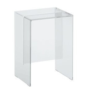 Kartell Laufen Max beam taburett, transparent Kartell Laufen Max beam taburett, transparent