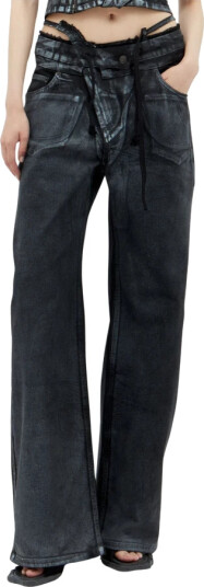 Ottolinger Dame Jeans Svart S,