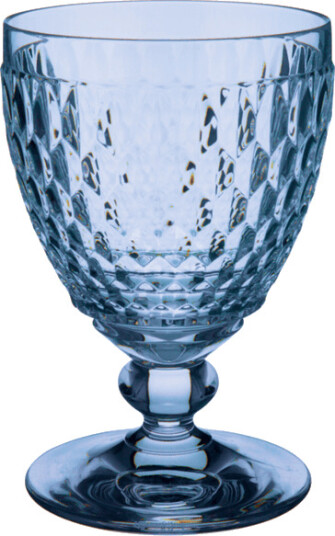 Villeroy & Boch Boston Vannglass m/stett Blå 41 cl Villeroy & Boch Boston Vannglass m/stett Blå 41 cl