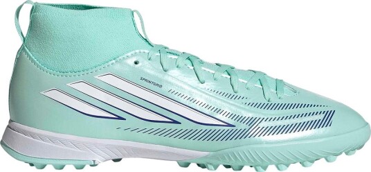 adidas Høyprestasjonsfotballsko F50 Sparkfusion League Clem Adidas Performance 32 Fotballsko – Kunstgress Grønn Hvit Turkis