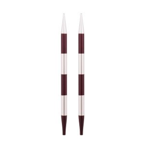 KnitPro SmartStix Utskiftbare Rundpinner Aluminium 12cm 6,00mm