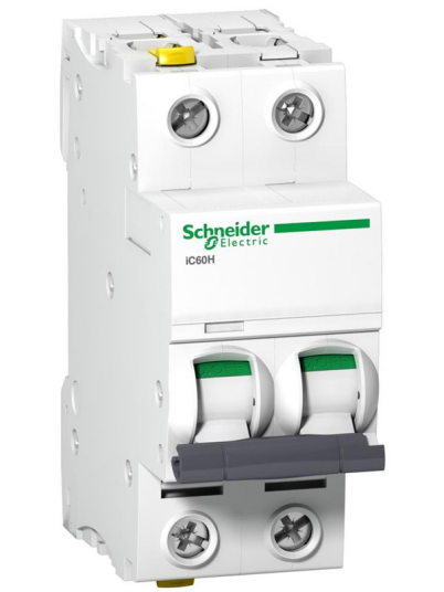 Schneider Electric Acti9 ic60h miniature circuit breaker - 2p - 16a - c curve (3606480438509)