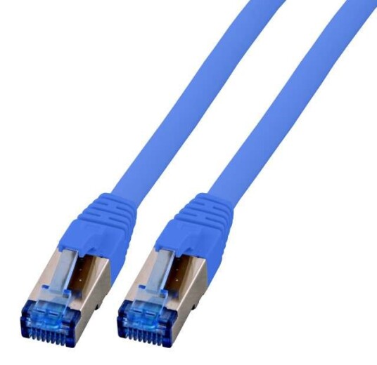 EFB ELEKTRONIK RJ45 Patchkabel S/FTP,Cat.6A,Cat7 TPE superflex,7,5m,bl